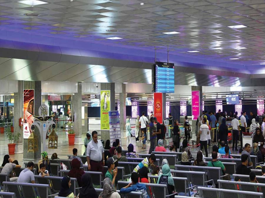 بیلبورد ورودی سالن عمومی فرودگاه کیش - کد C11